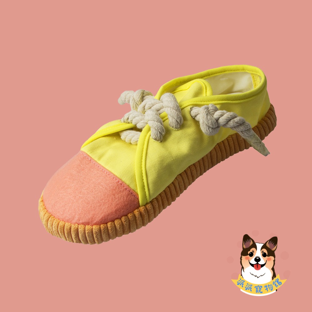 👟狗生最愛😍 狗狗鞋子玩具 狗玩具 幼犬玩具 狗狗玩具 寵物玩具棉繩玩具發聲玩具磨牙玩具鞋子寵物鞋子狗小狗玩具小狗-規格圖3