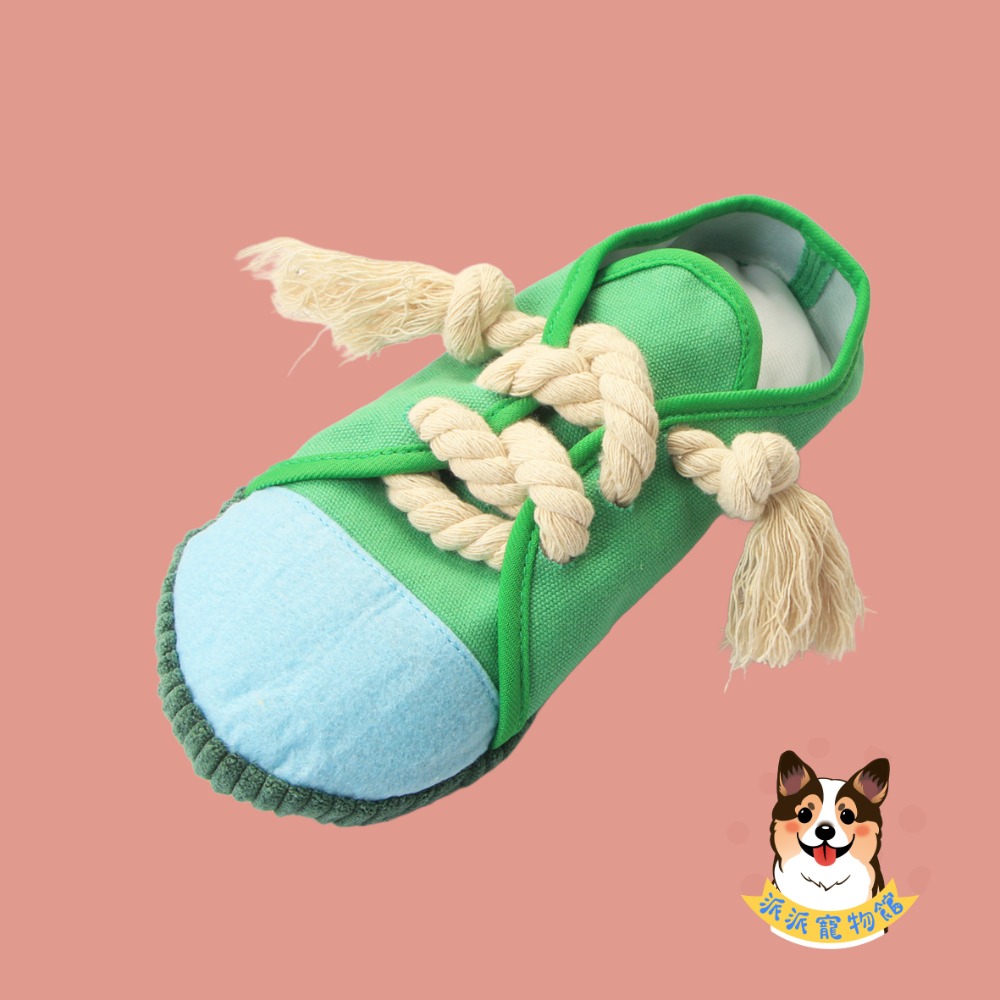 👟狗生最愛😍 狗狗鞋子玩具 狗玩具 幼犬玩具 狗狗玩具 寵物玩具棉繩玩具發聲玩具磨牙玩具鞋子寵物鞋子狗小狗玩具小狗-規格圖3