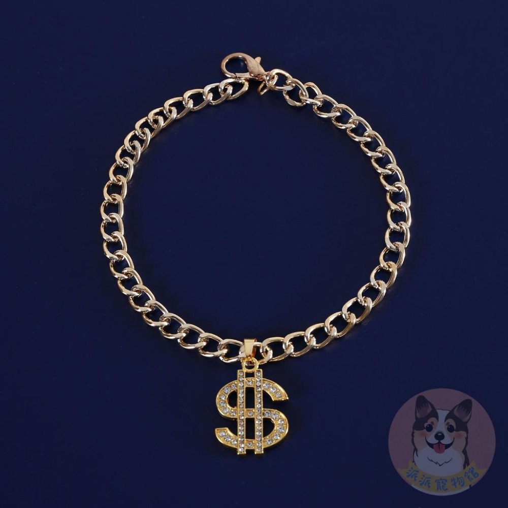 錢錢金項鏈💰 寵物金項鍊 貓咪項鍊 狗狗金項鍊 狗金項鍊 寵物項鍊 貓咪金項鍊 寵物配件寵物飾品寵物項圈金項鍊柴犬柯基-細節圖3