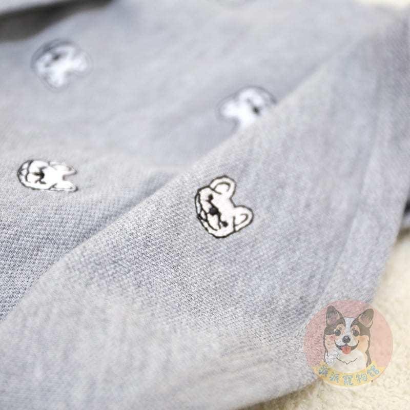 ❤️法鬥POLO衫❤️ 狗衣服 狗狗衣服 寵物衣服 寵物服飾 中小型犬 襯衫 法鬥衣服幼犬博美吉娃娃比熊貴賓狗小狗衣服-細節圖3