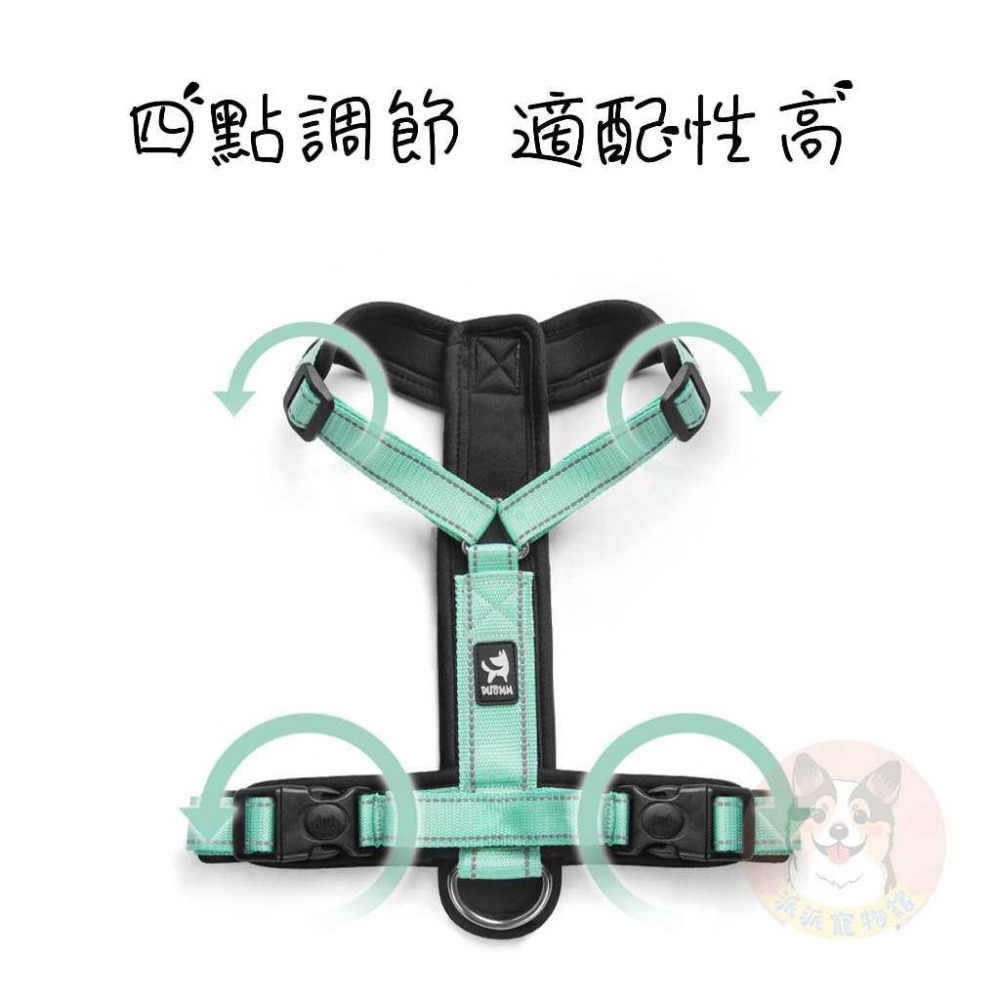 💙狗狗工字胸背帶💙 寵物胸背帶 狗狗胸背帶 狗狗胸背帶 狗胸背帶 狗胸背帶 胸背帶 中大型犬胸背帶 胸背狗胸背寵物背帶-細節圖2