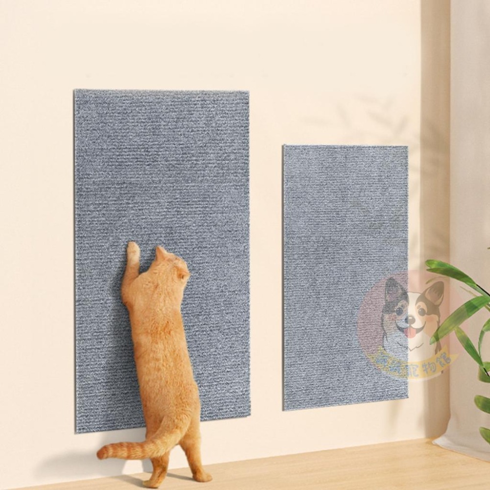 貓咪攀爬牆貼🐱 貓咪牆貼 貓抓板 貓抓墊 貓爬墊 防貓抓 沙發貼 牆角蹭毛器 耐磨 攀爬貼 摩爪 貓咪用品 貓用品 貼紙-細節圖6