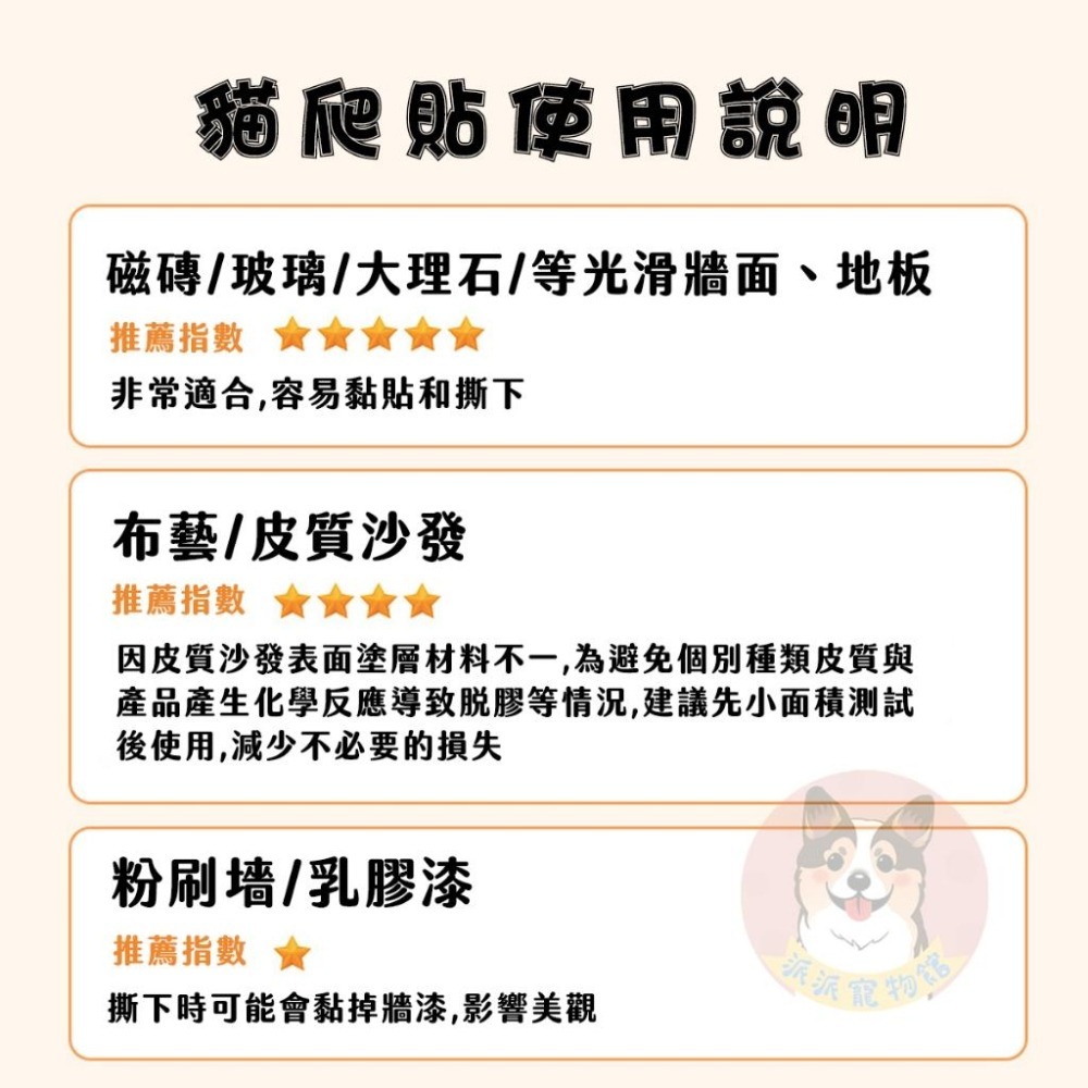 貓咪攀爬牆貼🐱 貓咪牆貼 貓抓板 貓抓墊 貓爬墊 防貓抓 沙發貼 牆角蹭毛器 耐磨 攀爬貼 摩爪 貓咪用品 貓用品 貼紙-細節圖4