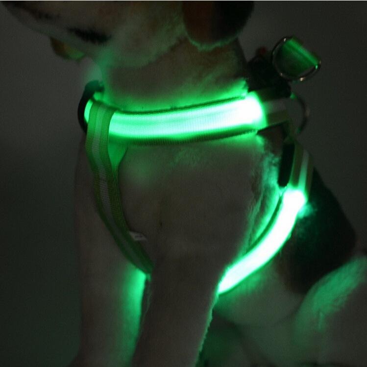 ⚡️LED發光胸背帶⚡️ 狗胸背帶 胸背帶 寵物胸背帶 寵物背帶 大型犬胸背帶 小型犬泰迪臘腸狗中型犬胸背帶寵物胸背柴犬-細節圖3