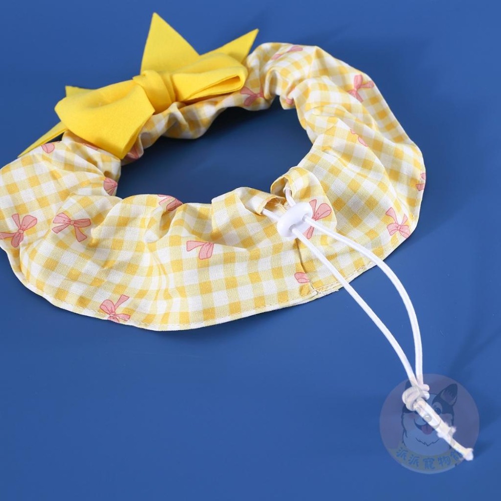 🎀蝴蝶結格子圍脖🎀 狗狗領巾 寵物領巾 狗領巾 狗狗圍脖 貓咪圍脖 寵物圍脖 貓咪領巾 口水巾 頭巾 圍兜兜 圍巾 格子-細節圖8