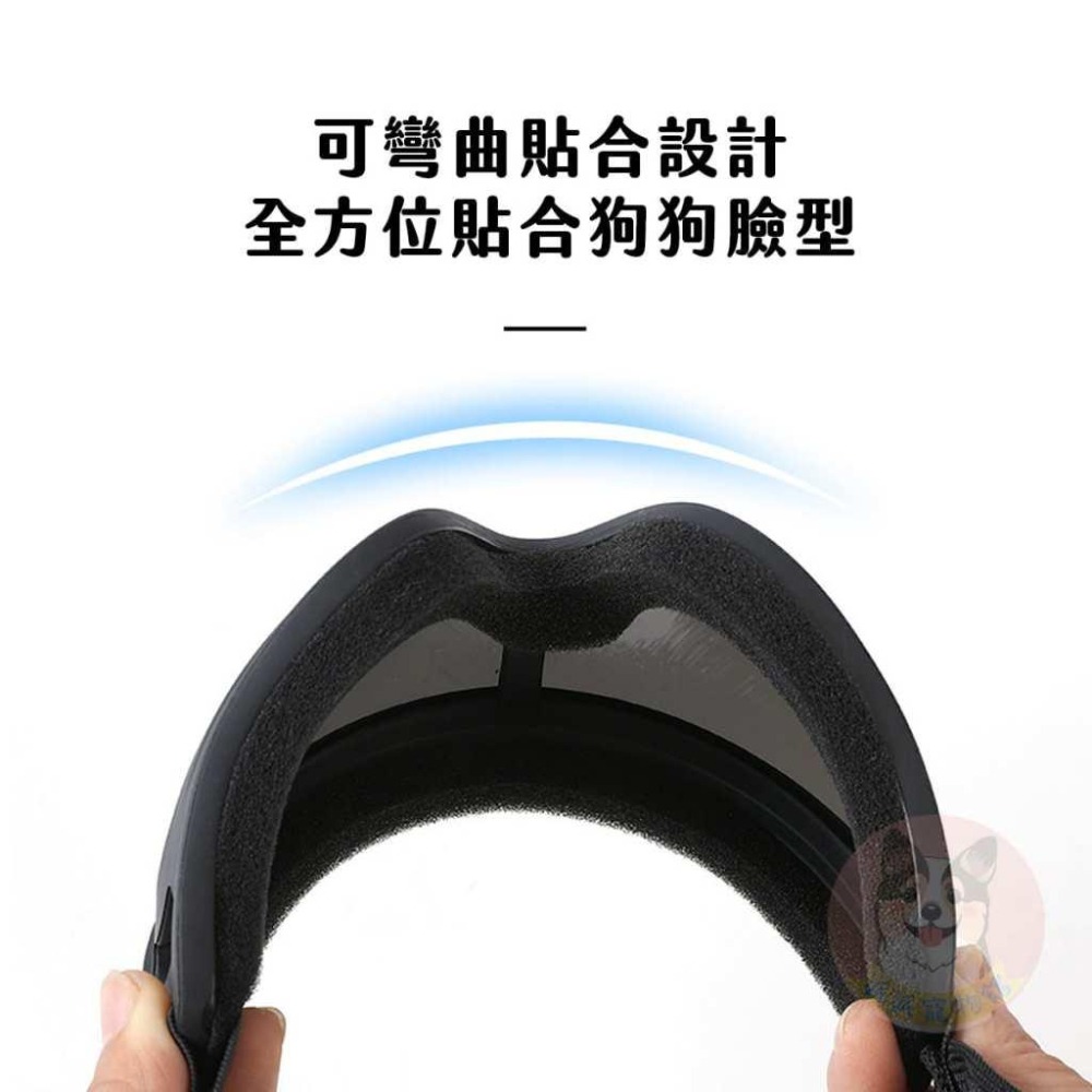 超帥😎 寵物護目鏡 狗狗護目鏡 狗狗眼鏡 寵物眼鏡 大狗寵物配件大型犬中型犬柯基薩摩耶邊牧黃金哈士奇防風防沙護目鏡鏡框-細節圖2