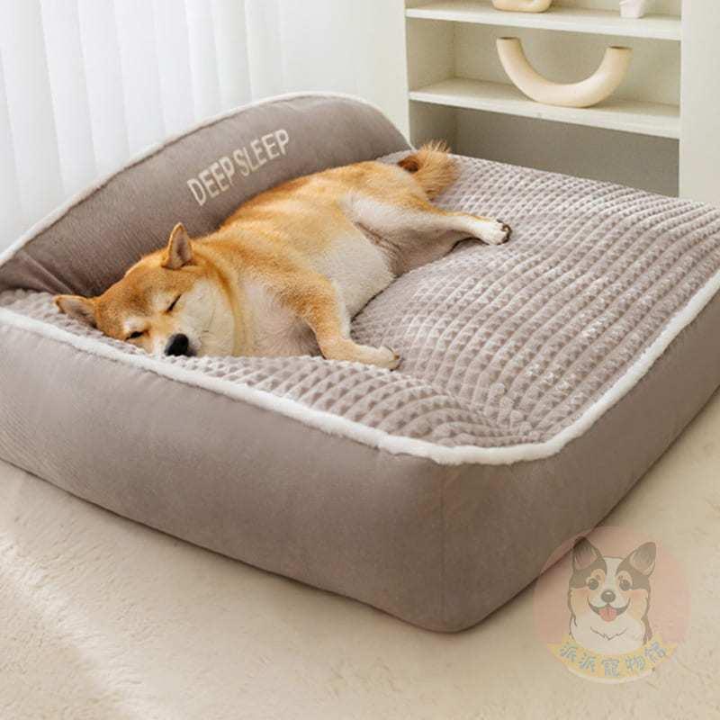 加厚靠枕床😪 寵物睡墊 寵物床 狗窩 寵物窩 寵物睡墊 狗狗床 狗狗床墊 寵物睡床 寵物睡窩 貓窩 貓床 貓睡墊寵物床墊-細節圖3