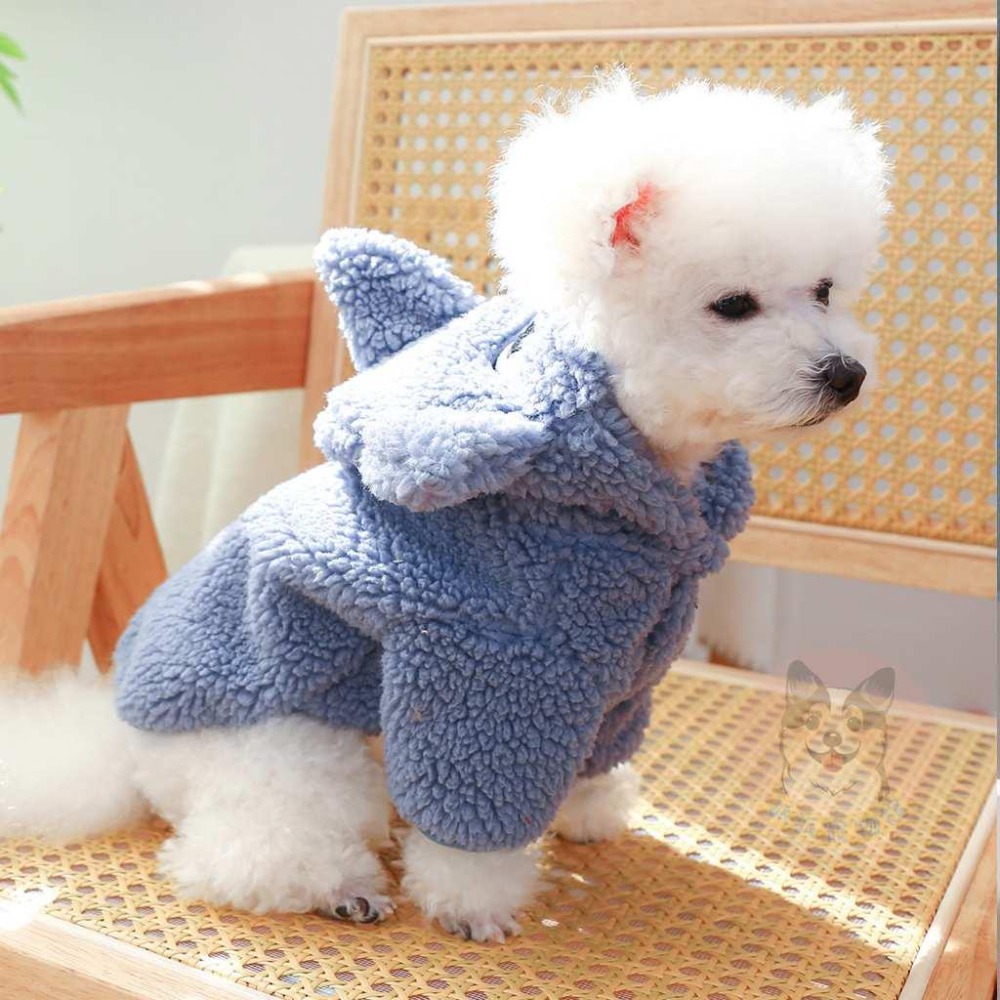🦈可牽式帽T🦈 寵物衣服 狗狗衣服 狗衣服 小狗衣服 幼犬衣服 寵物帽T 貓咪衣服 博美貴賓比熊雪納瑞臘腸馬爾濟斯衣服-細節圖9