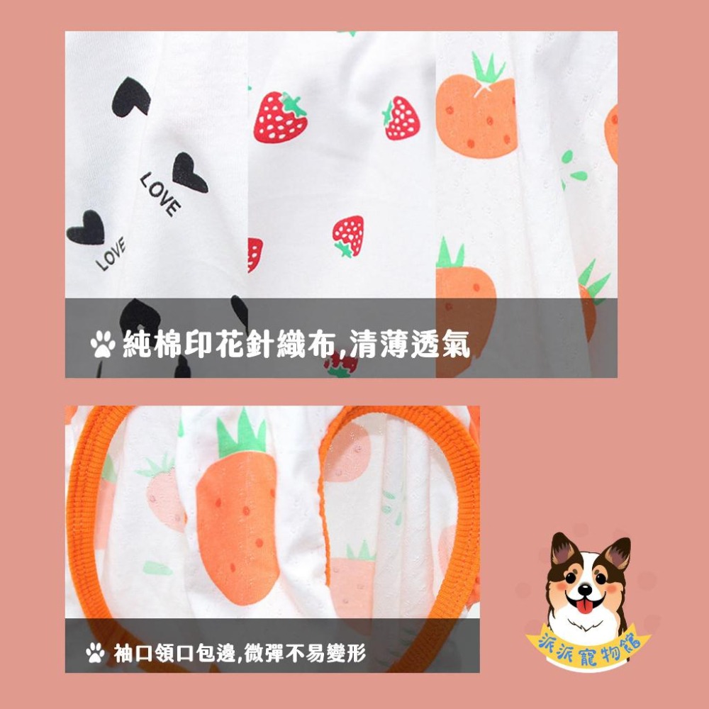 寵物薄背心🍓 狗衣服 狗狗背心 狗狗衣服 寵物衣服夏天 狗背心黃金獵犬幼犬小狗柯基柴犬貴賓臘腸狗博美比熊中小大型犬衣服-細節圖4
