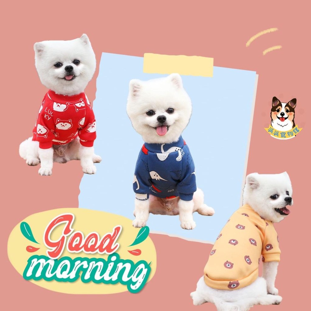 🦕滿版寵物衣服🐻 狗衣服小型犬 寵物衣服 貓衣服 狗衣服 貓咪衣服 寵物服飾 狗狗衣服 小狗幼犬幼貓博美臘腸貴賓狗配件-細節圖3