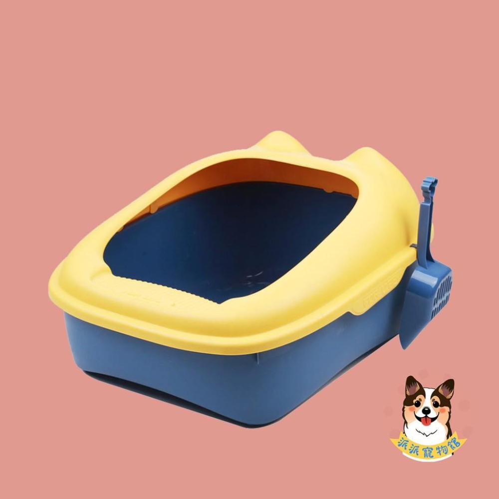 送貓鏟✨ 半封閉式貓砂盆💗 貓砂盆 貓盆 貓廁所 貓砂 貓 貓砂鏟 貓咪用品 貓沙寵物用品貓用品貓沙盆貓鏟貓咪幼貓用品-細節圖6