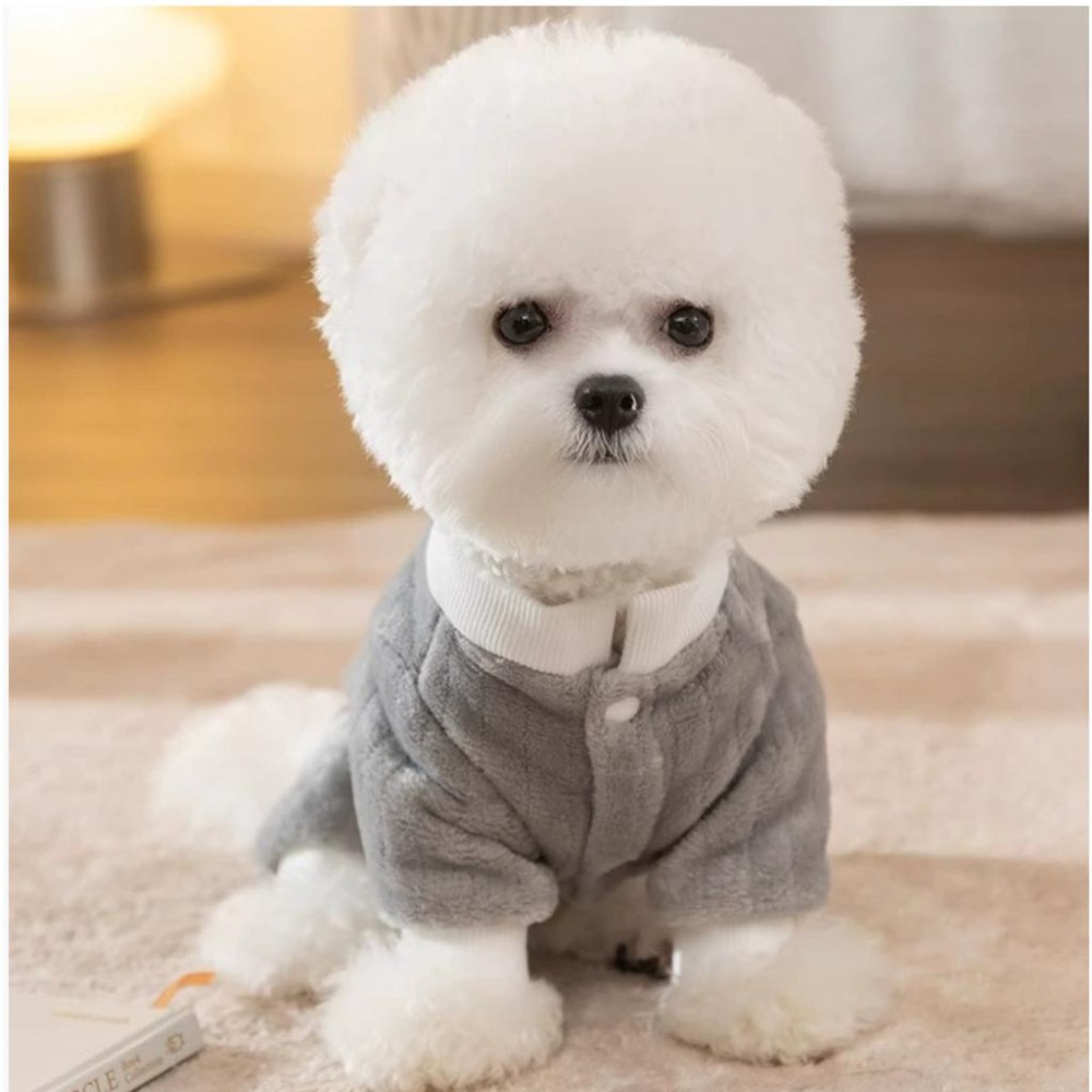 可愛動物造型🦁️ 狗狗四腳衣服 寵物衣服 狗衣服 貓衣服 貓咪衣服 法蘭絨包腳衣保暖狗狗小狗小型犬幼貓幼犬衣服寵物服飾-細節圖8