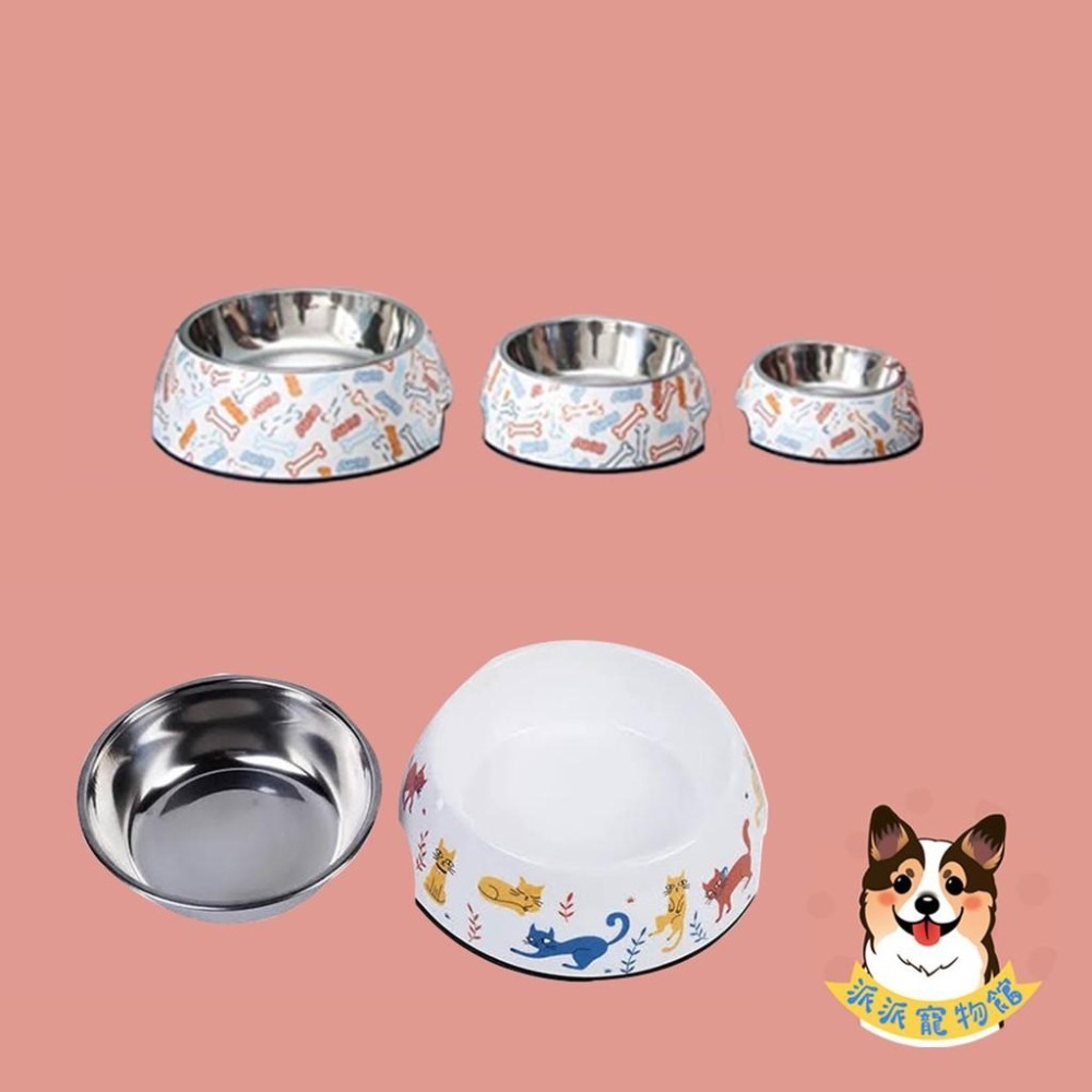 🍴寵物碗不鏽鋼🥣  狗碗 寵物碗 狗狗碗 貓碗 寵物陶瓷碗 寵物飼料碗 飼料碗 寵物水碗 寵物喝水寵物用品寵物雙層碗-細節圖5