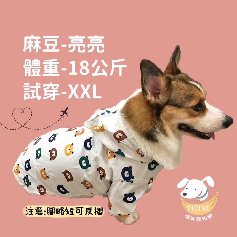 🐻小熊雨衣🐻 法鬥雨衣 狗狗雨衣 狗狗 柯基雨衣 柴犬雨衣 狗雨衣 寵物雨衣 寵物用品 狗狗用品 狗用品 小狗雨衣 狗-細節圖2