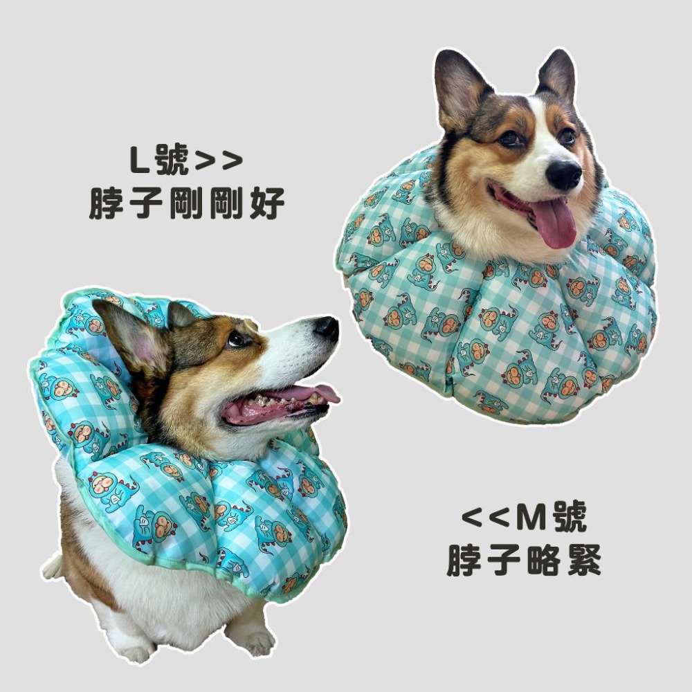 🇹🇼現貨🇹🇼 寵物軟頭套🔆 寵物頭套 狗狗頭套 狗頭套 貓頭套 貓咪頭套 伊莉莎白頭套 防咬防舔頭套羞恥甜甜圈寵物用品-細節圖5