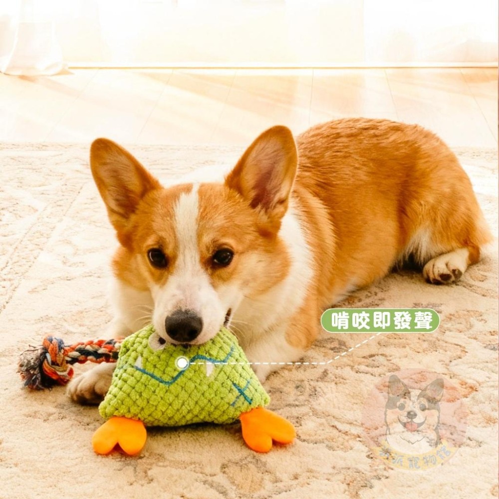 海怪玩具🌟 狗玩具 寵物玩具 寵物娃娃 狗狗玩具 啾啾玩具 小狗玩具 幼犬玩具 發聲玩具 毛孩毛絨狗狗磨牙陪睡玩具-細節圖3