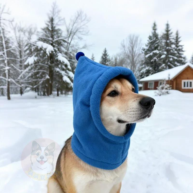 寵物保暖帽❄️ 寵物帽子 狗狗帽子 法鬥帽子 貓咪帽子 狗帽子 狗狗毛帽 狗帽 大狗帽子 小狗帽子 貓咪保暖冬天寵物配件-細節圖4