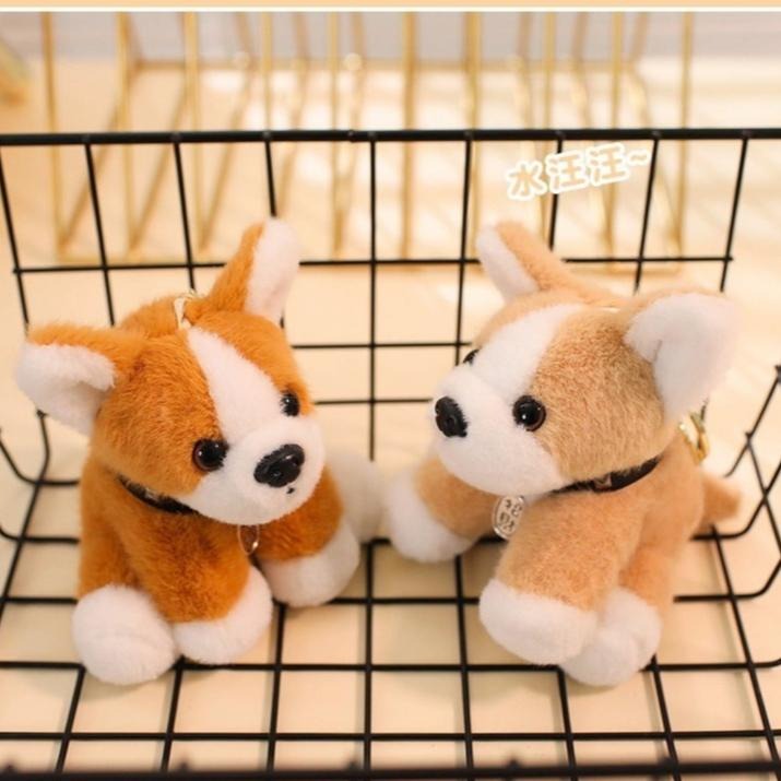 小吊飾娃娃🐶 狗狗娃娃 狗狗吊飾 柯基娃娃 娃娃吊飾 寵物吊飾 狗娃娃 狗毛絨玩偶 小玩偶 包包裝飾 可愛柯基貴賓狗-細節圖2