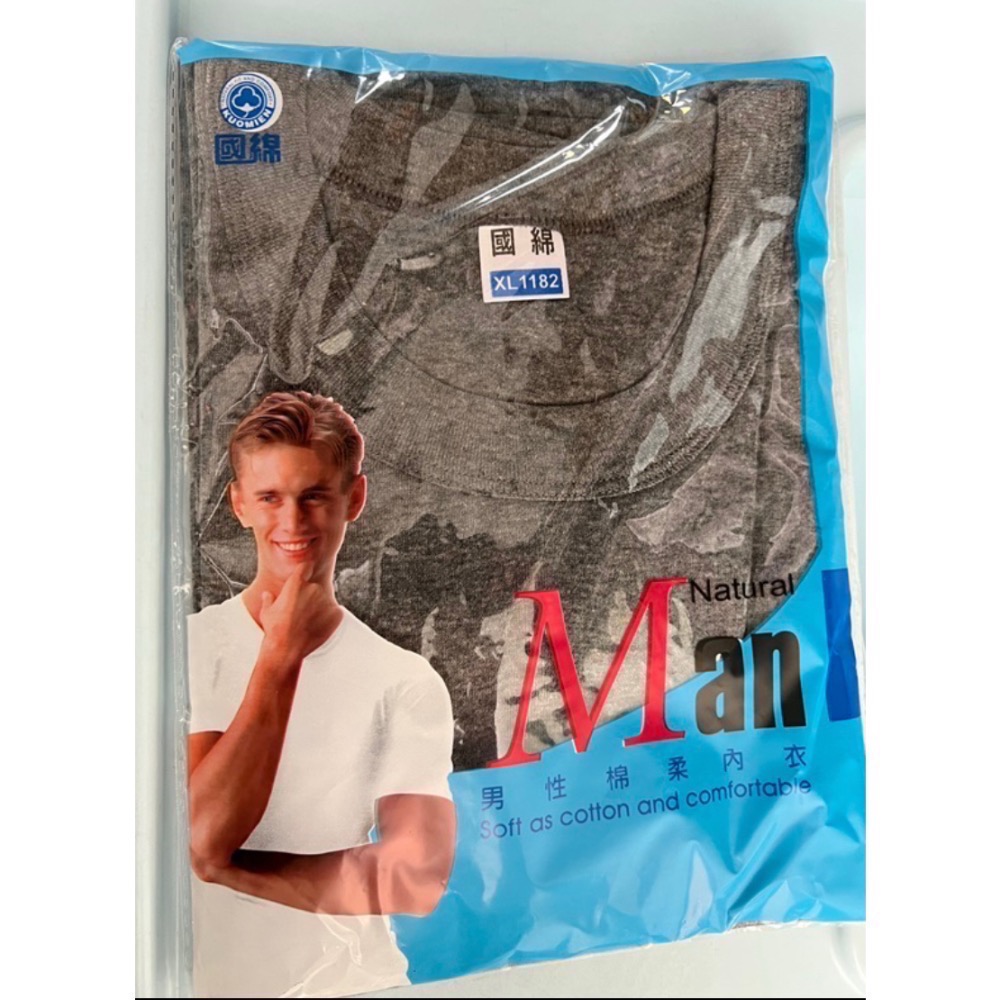 （新竹現貨）國棉～男性短袖圓領（白、黑、淺灰、深灰）-規格圖4
