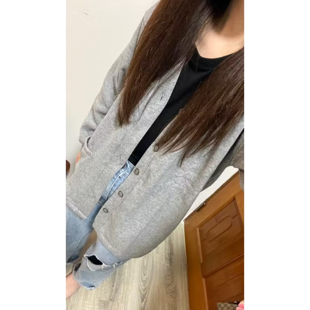 🔥🔥🔥日鶴牌 (特價現貨)銀髮族 保暖 刷毛 全開扣上衣 外套-男女款-細節圖4