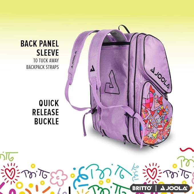 JOOLA x Britto Tour Elite Pickleball Bag  運動袋 聯名款-細節圖3