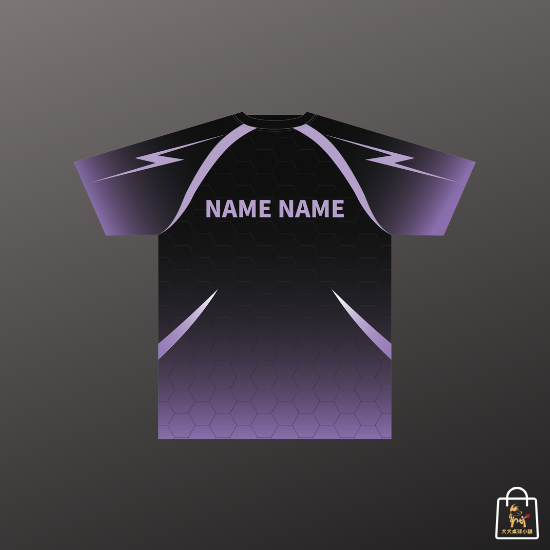 [預購]Nittaku(群華) x 犬犬桌球 聯名桌球服 (紫/金/藍)｜全台唯一通路-細節圖6