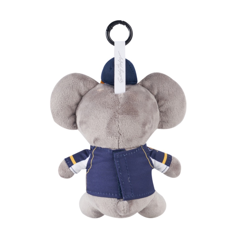 【現貨】中信兄弟 棒球 中華職棒 小象坐姿娃娃 吊飾 大象 鑰匙圈 Eddy-細節圖2