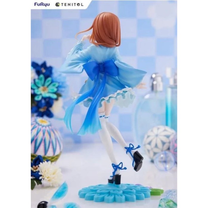 【艾頑玩具】『現貨』FuRyu TENITOL 劇場版 五等分的新娘 五等分的花嫁 中野三玖 迷你裙浴衣ver.-細節圖2