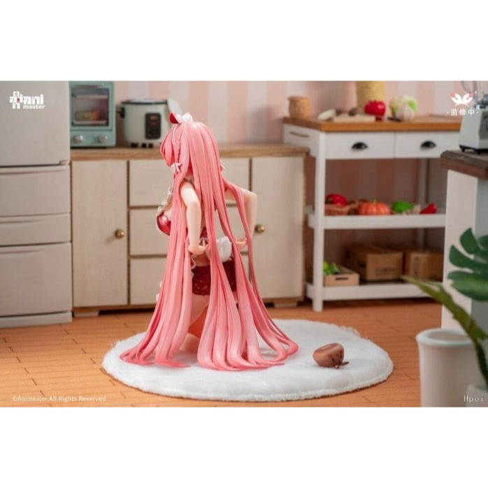 【艾頑玩具】『現貨』大漫匠 Animester 1/7 原畫：Rosuuri 白兔 rosu 圍裙 Ver. PVC-細節圖3