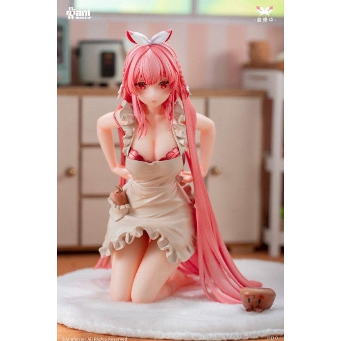【艾頑玩具】『現貨』大漫匠 Animester 1/7 原畫：Rosuuri 白兔 rosu 圍裙 Ver. PVC-細節圖4