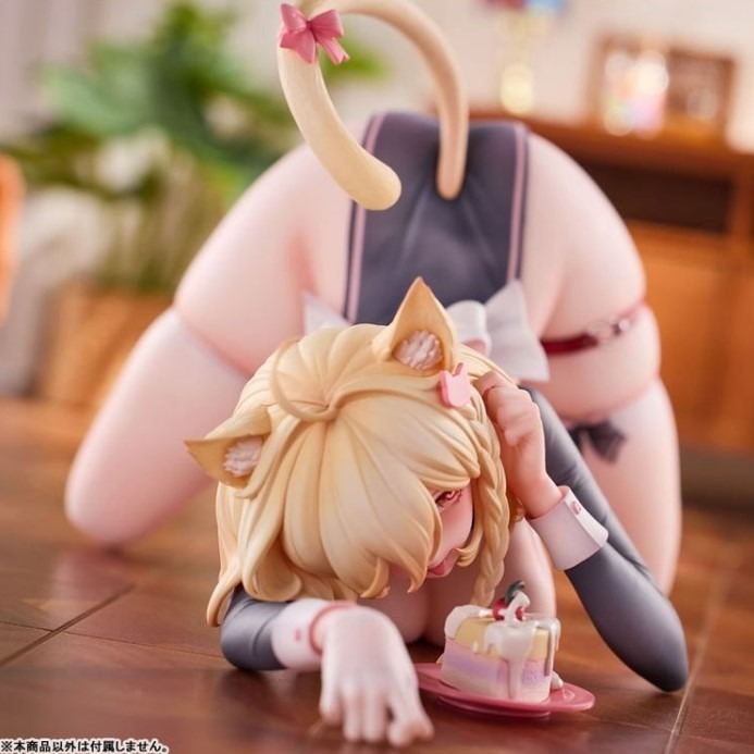 【艾頑玩具】『現貨』KAWA DESIGN 女僕喵姬 貓可可 1/6 豪華版 PVC完成品 (附刷子跟水桶)-細節圖2