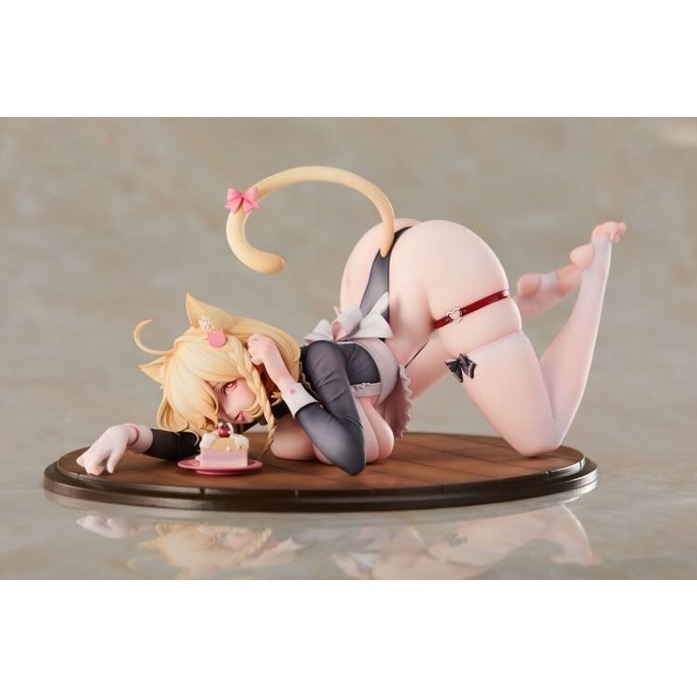 【艾頑玩具】『現貨』KAWA DESIGN 女僕喵姬 貓可可 1/6 豪華版 PVC完成品 (附刷子跟水桶)-細節圖4