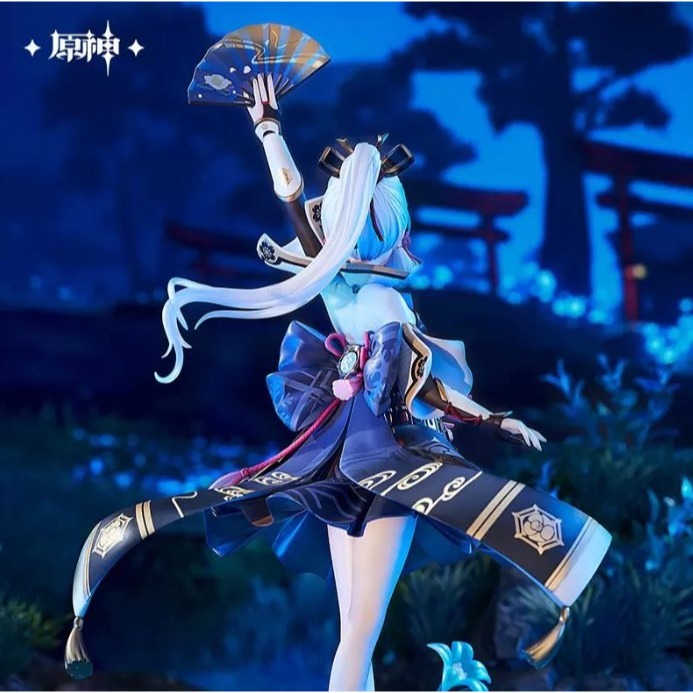 【艾頑玩具】『現貨』APEX 原神 神里綾華 白鷺霜華Ver 1/7 PVC完成品-細節圖2