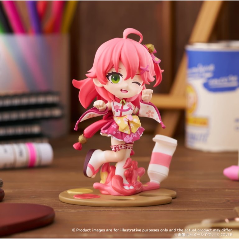 【艾頑玩具】『現貨』BUSHIROAD 武士道 PalVerse Pale hololive さくらみこ 櫻巫女 PVC-細節圖3