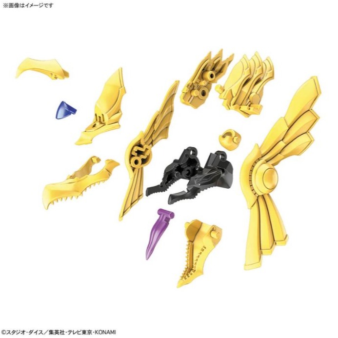 【艾頑】『現貨』萬代 BANDAI 組裝模型 Figure-rise Standard 遊戲王 三幻神 太陽神的翼神龍-細節圖7
