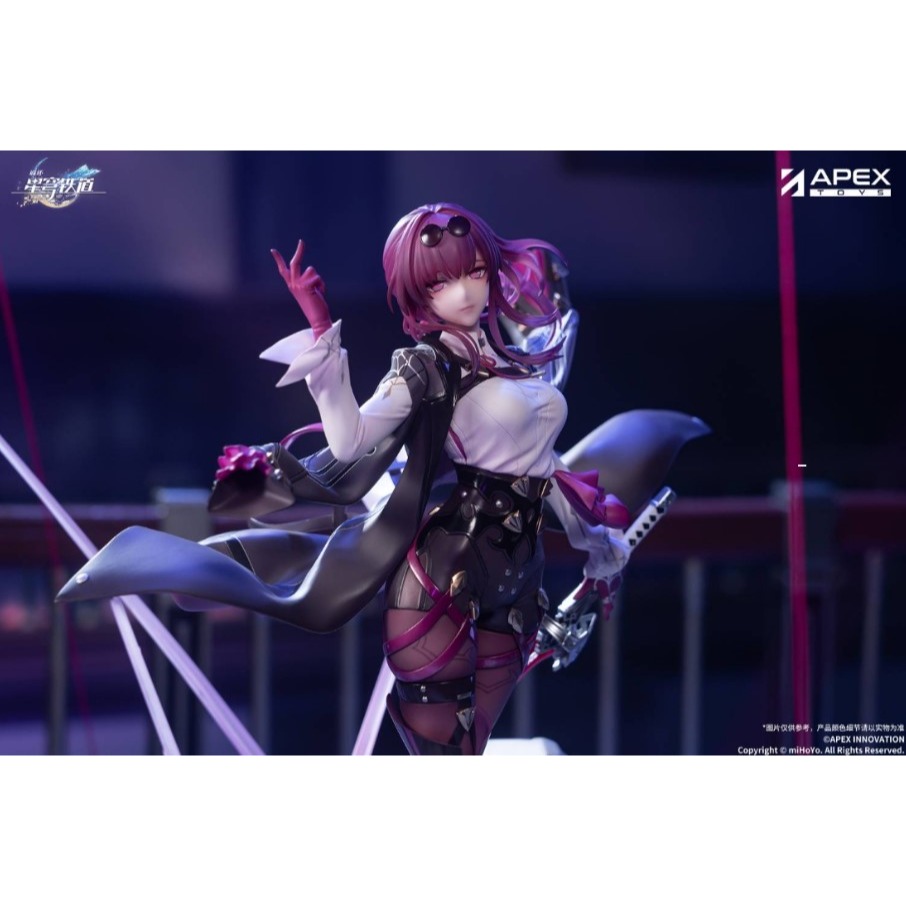 【艾頑玩具】『現貨』APEX 1/7 崩壞:星穹鐵道 卡芙卡 PVC完成品 附特典色紙-細節圖2