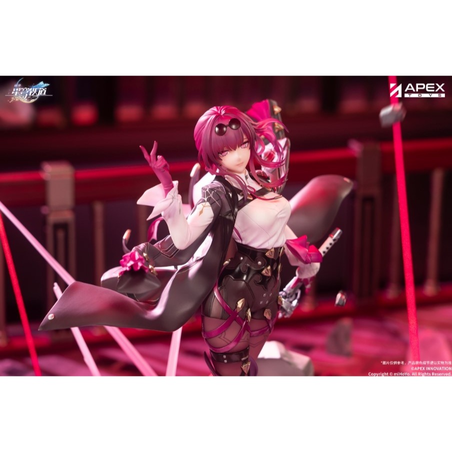 【艾頑玩具】『現貨』APEX 1/7 崩壞:星穹鐵道 卡芙卡 PVC完成品 附特典色紙-細節圖4