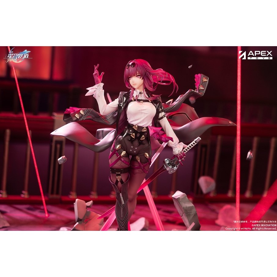 【艾頑玩具】『現貨』APEX 1/7 崩壞:星穹鐵道 卡芙卡 PVC完成品 附特典色紙-細節圖5