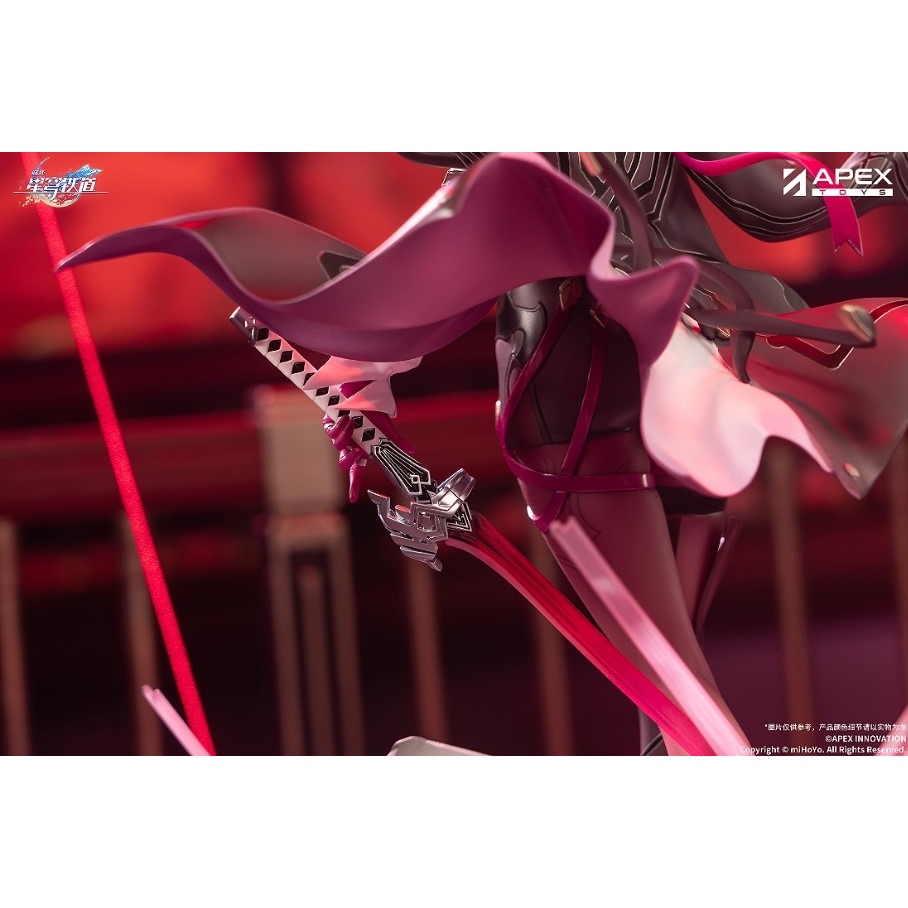 【艾頑玩具】『現貨』APEX 1/7 崩壞:星穹鐵道 卡芙卡 PVC完成品 附特典色紙-細節圖6
