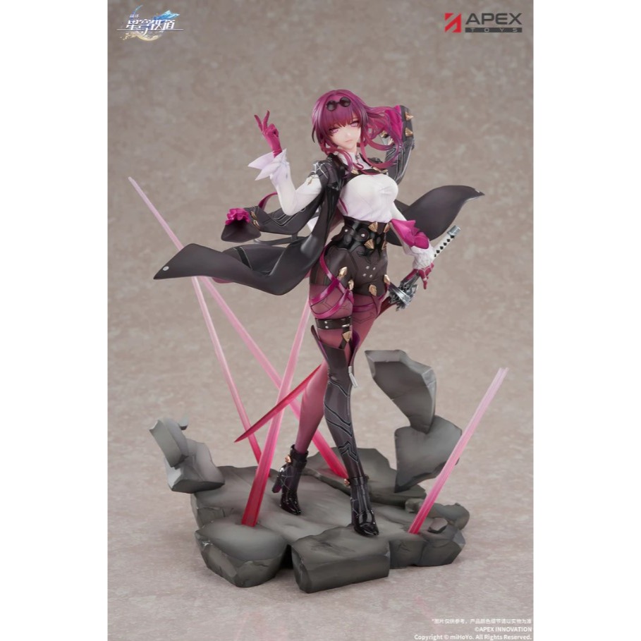 【艾頑玩具】『現貨』APEX 1/7 崩壞:星穹鐵道 卡芙卡 PVC完成品 附特典色紙-細節圖7