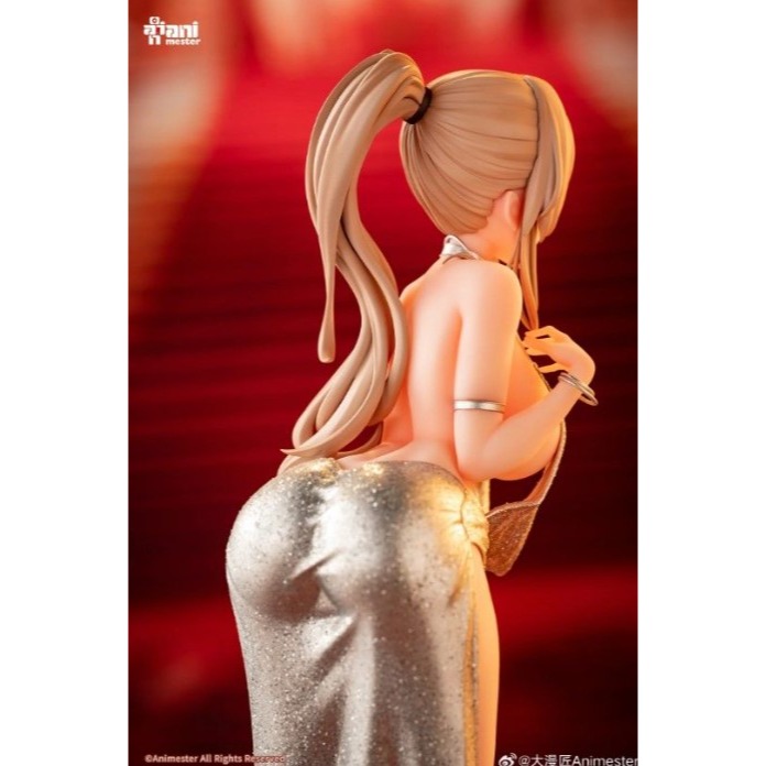 【艾頑玩具】『現貨』大漫匠 Animester 1/6 ERIN 艾琳 晚禮服 PVC完成品-細節圖6