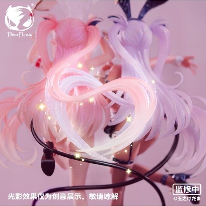 【艾頑玩具】『現貨』BearPanda 1/6 毛玉牛乳 露露姆 & 庫洛姆 溫感漆 追視眼 雙人套裝 PVC完成品-細節圖2