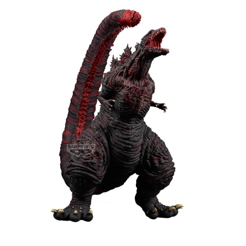 【艾頑玩具】『現貨』BANPRESTO 景品 海外限定 正宗哥吉拉 怪獸咆哮擊XL 哥吉拉 (2016) 第4形態-細節圖3
