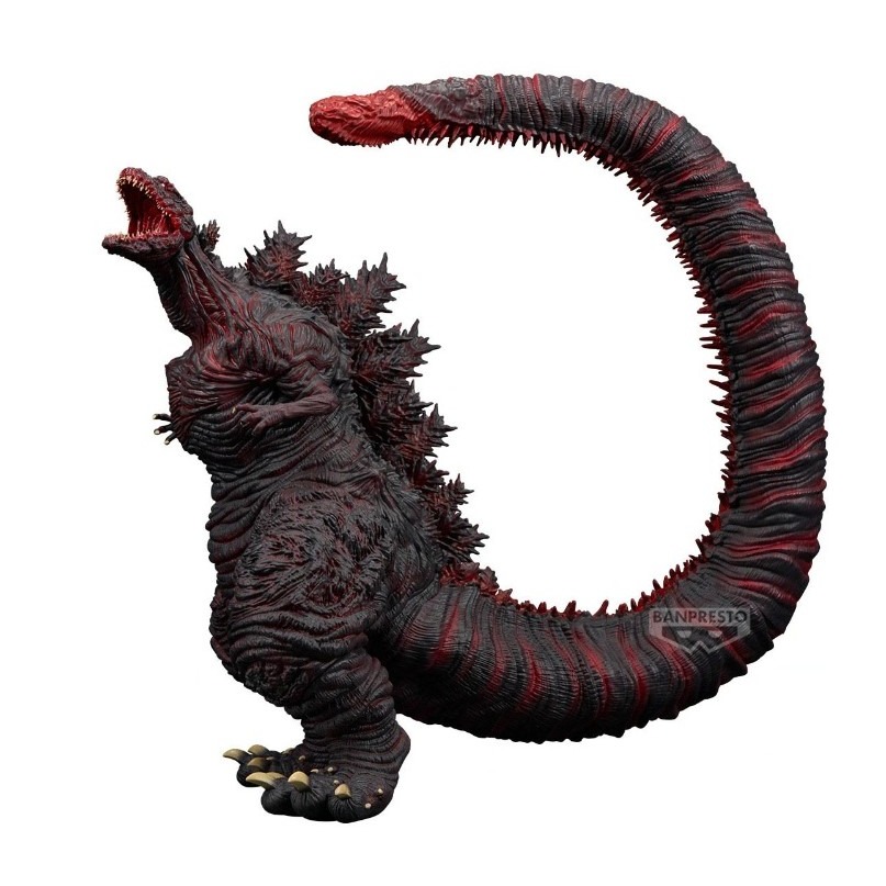 【艾頑玩具】『現貨』BANPRESTO 景品 海外限定 正宗哥吉拉 怪獸咆哮擊XL 哥吉拉 (2016) 第4形態-細節圖5