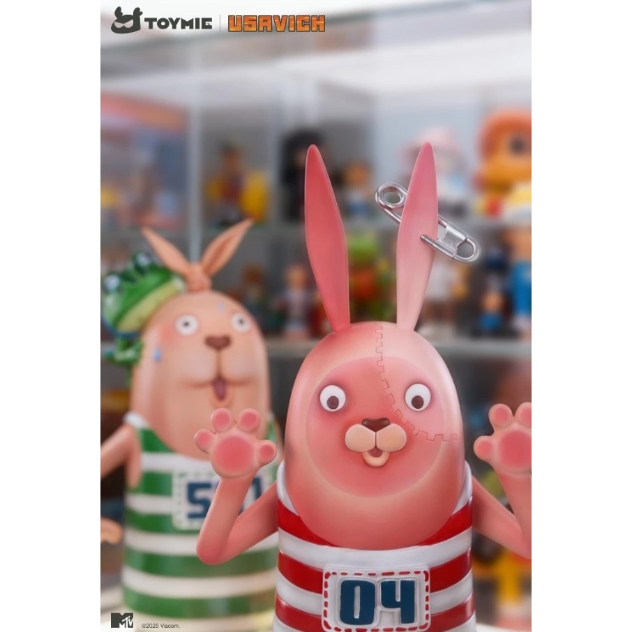 【艾頑玩具】『現貨』正版授權 TOYMIE 搪膠公仔 監獄兔 娛樂時間 基廉列克&普京 特典套組-細節圖3