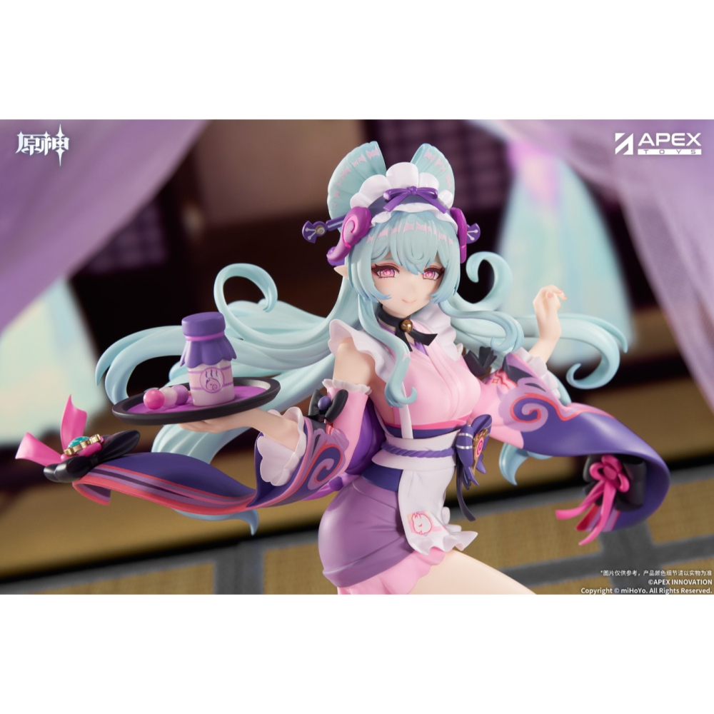 【艾頑玩具】『現貨』APEX 1/8 米哈遊 原神 LIMEPIE系列 夢見月瑞希 綺夢繾綣ver. PVC完成品-細節圖3