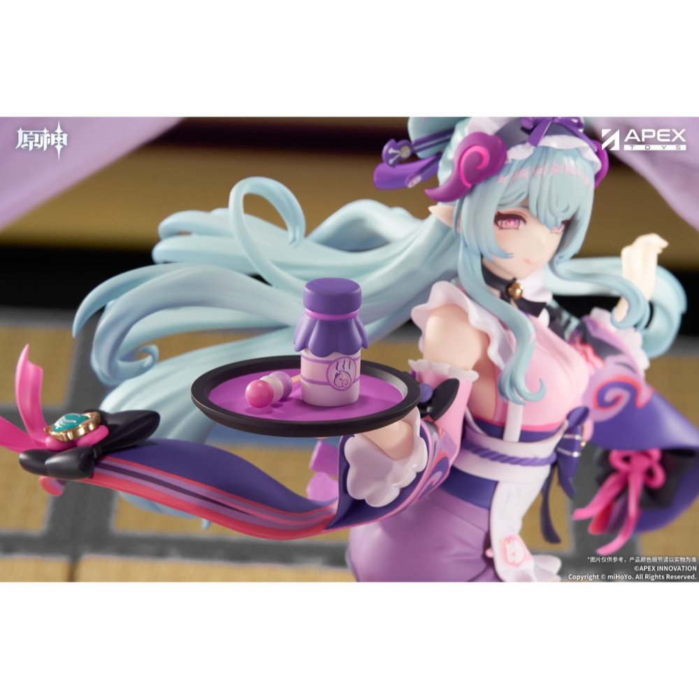【艾頑玩具】『現貨』APEX 1/8 米哈遊 原神 LIMEPIE系列 夢見月瑞希 綺夢繾綣ver. PVC完成品-細節圖4