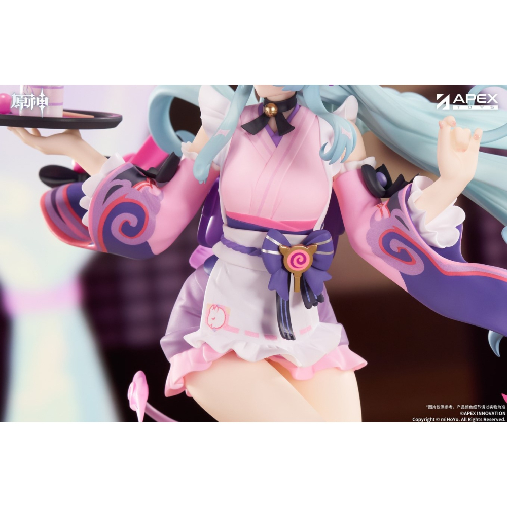 【艾頑玩具】『現貨』APEX 1/8 米哈遊 原神 LIMEPIE系列 夢見月瑞希 綺夢繾綣ver. PVC完成品-細節圖5