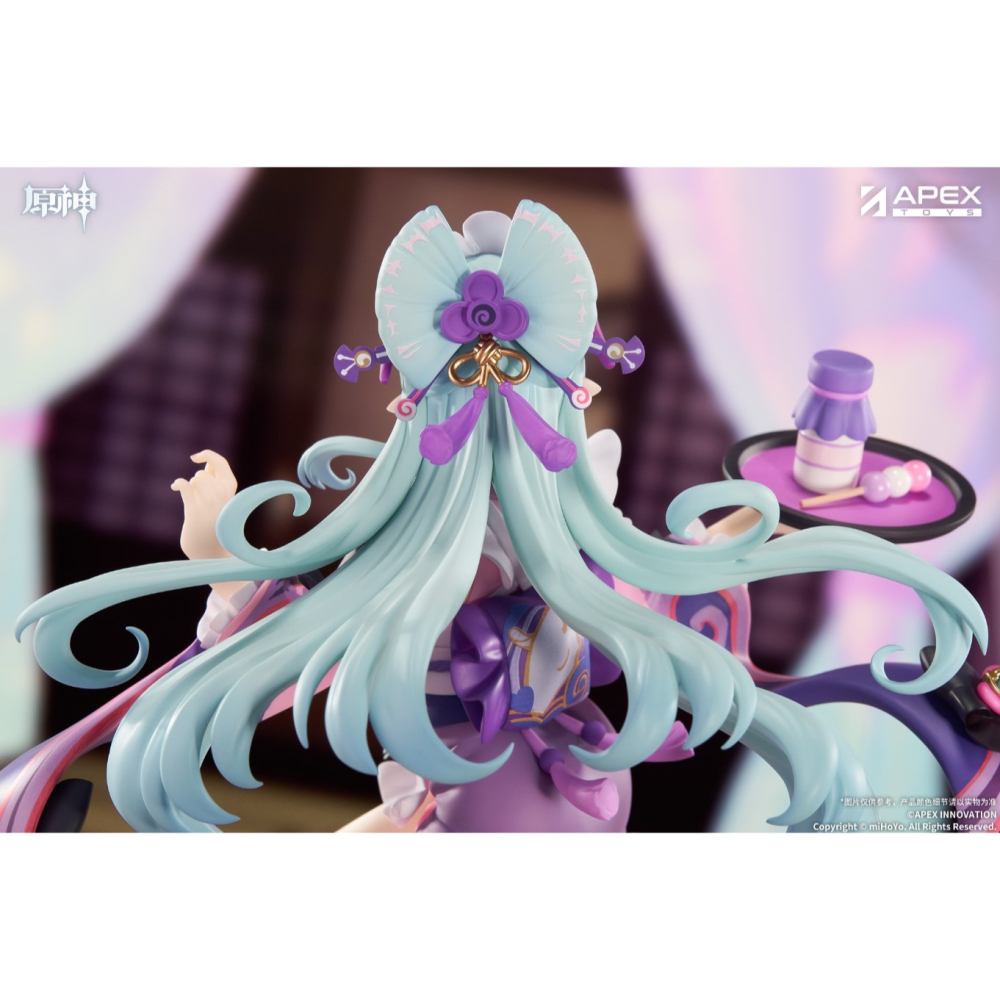【艾頑玩具】『現貨』APEX 1/8 米哈遊 原神 LIMEPIE系列 夢見月瑞希 綺夢繾綣ver. PVC完成品-細節圖7