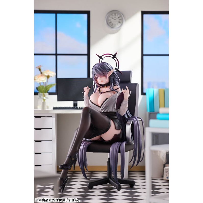 【艾頑玩具】『現貨』模改株式會社 艾希莉卡 OL Ver. 1/6 完成品 附特典壓克力-細節圖2
